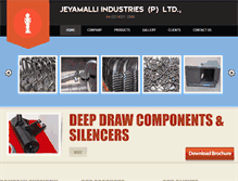 Tablet Screenshot of jeyamalli.com